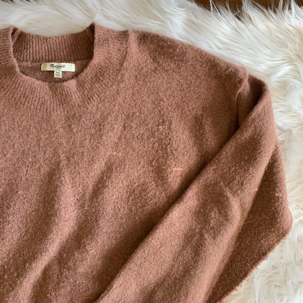Madewell Oversized Blush Sweater